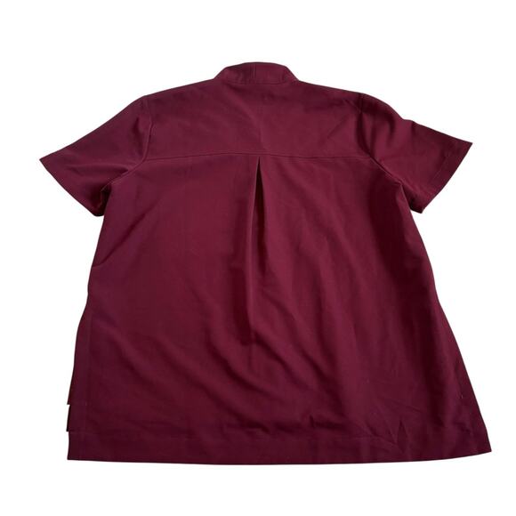 FIGS Shawl Collar Top Large - Picture 3 of 4